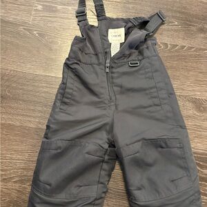 Cherokee Black Kids Winter Bib Overalls